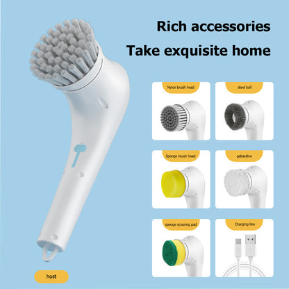 Electric Scrubber Set