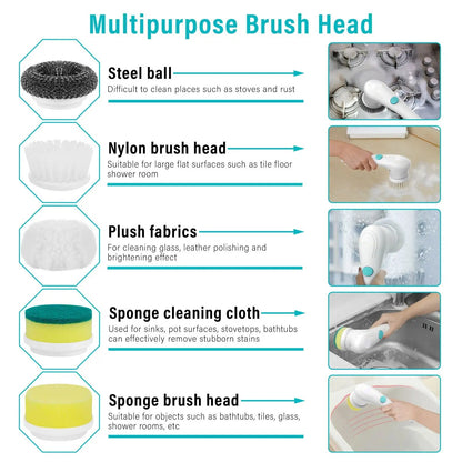 Electric Scrubber Set